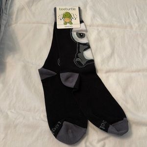 New with tags. Men’s dress socks. One size. Cute Angry Panda.